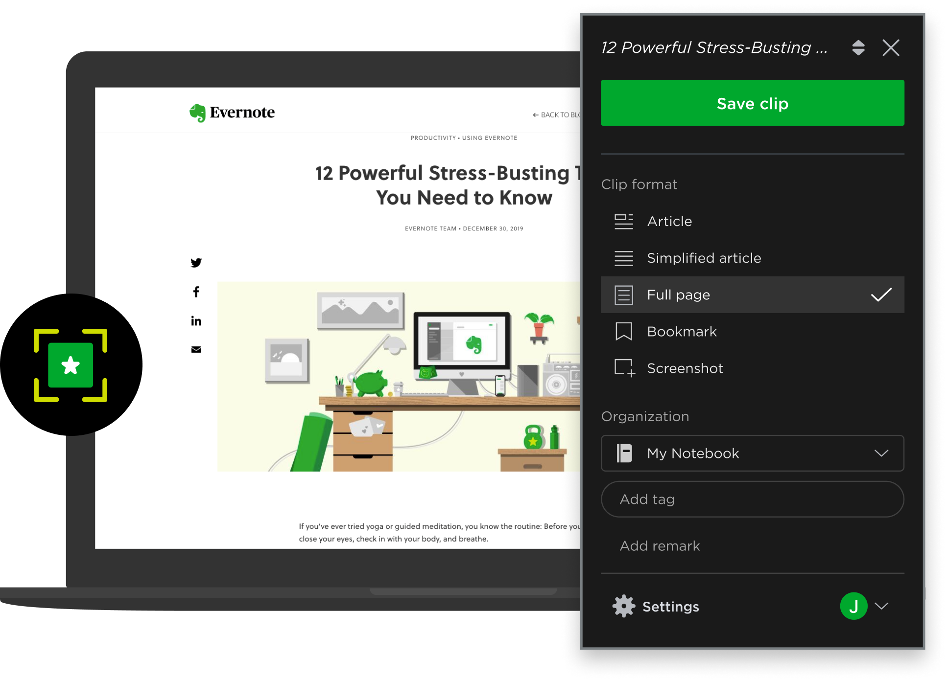 evernote extension